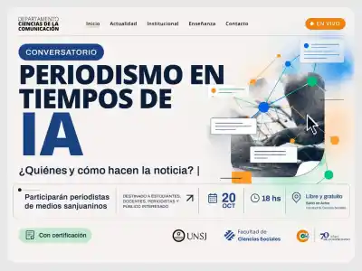 La IA ya redacta noticias: quiénes y cómo las hacen, bajo la lupa en San Juan