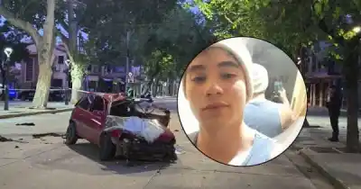 El auto que vendía desde enero terminó estrellado contra un árbol en el Centro