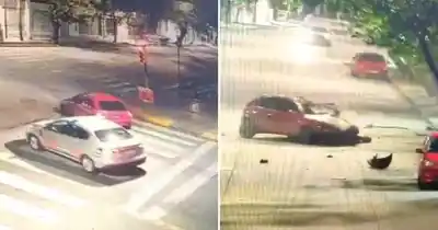 Persecución de Preventores, un Corsa rojo y un árbol: qué muestran las imágenes del choque fatal en el centro