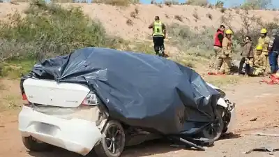 Viajaban a festejar el Día de la Madre: el auto chocó de frente y una joven de Jáchal no volvió