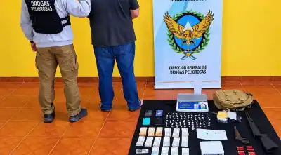 Ocho casas allanadas y cuatro detenidos: dónde estaba escondida la droga en Joaquín V. González