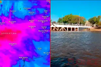 Vuelven las lluvias a Entre Ríos y dos ríos quedan en la mira