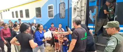 El tren que no para en San Juan desde hace 57 años volvió a andar, y no fue para llevar pasajeros