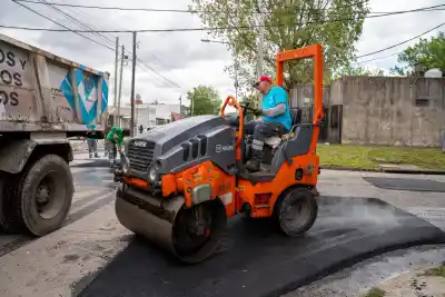 Lanús mete mano en Gerli: los números que hay detrás de las obras de asfalto
