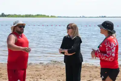 Paraná abrió la playa del Thompson: el dato del río que convenció a la Municipalidad