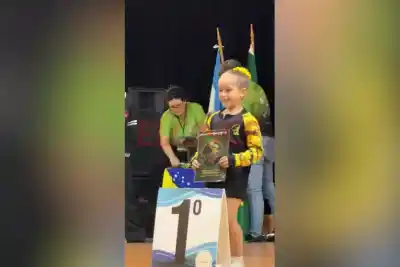 A los 7 años, una nena de Paraná se subió a lo más alto de un Sudamericano y contó cómo lo logró