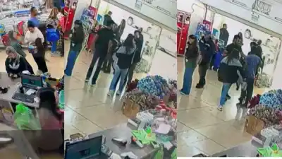 Quiso salir del bazar con los bolsillos llenos y la dueña lo esperaba en la puerta
