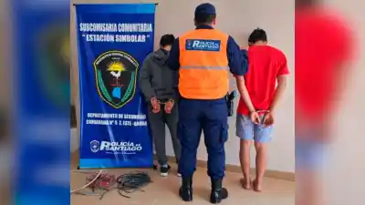 Robaban en una escuela de Estación Simbolar y la Justicia ya tiene a dos adentro
