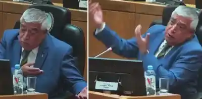 Un legislador sorprendió a todos con una analogía inesperada para describir las lluvias