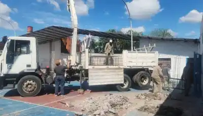 Villa Libertad esperó 81 años por su estadio: las máquinas ya empezaron a mover tierra