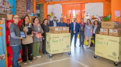 Neuquén: 1.290 notebooks ya llegaron a las aulas, pero el plan recién arranca
