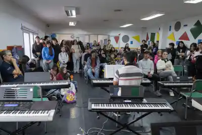 Ocho años de la Escuela de Música de la ULP: el momento en que los alumnos se robaron el escenario