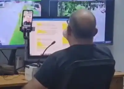 Lo que captaron las cámaras en el turno de un operario dejó a todos en shock