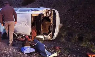Volcó en la Ruta 25 camino al Dique: dos trasladados y una carga que terminó decomisada