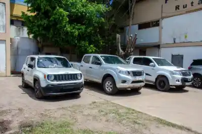 La Justicia le entregó al Chaco 12 vehículos del delito y ya se viene otra tanda de camionetas