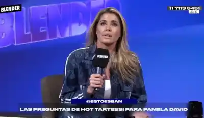 La pregunta que dejó helado al equipo: Pamela David reveló a quién votaría en las próximas elecciones
