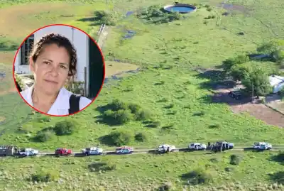 Dos helicópteros peinan el monte y el agua: la búsqueda de la docente entró en otra fase