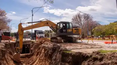Villa Constitución: la alcantarilla de Belgrano y Perón entra en su recta final