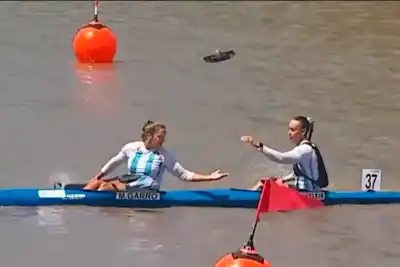 Dos entrerrianas subieron al podio mundialista y la Costanera estalló