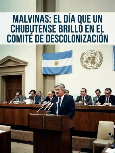 El chubutense que definió a los isleños con una frase que hoy usa la Cancillería