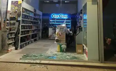 Rompieron el vidrio de una pinturería y se llevaron la recaudación: el dato que los delató