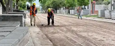 Villa Dolores: arrancan las máquinas en una calle clave de Barrio Alberdi