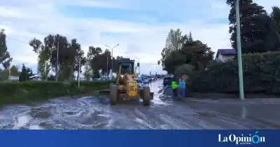 Alerta amarillo en Comodoro: el pedido urgente a los vecinos por lo que tiran en la vereda