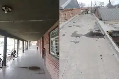 Una escuela uruguayense con 520 alumnos espera desde hace años una obra clave: ¿qué encontraron en el techo?