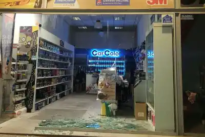 Lo persiguieron por Península Valdés y terminó esposado en pleno centro