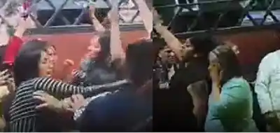 Bailaba en una carpa de Salta y terminó agredida por otra joven: la escena quedó filmada