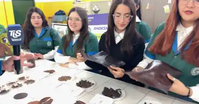 Iban por un biocuero con cáscaras de fruta y el alperujo les cambió el plan
