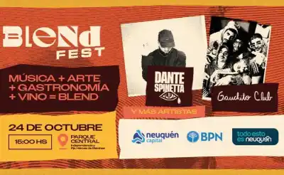 Dante Spinetta y 14 bodegas, en un mismo predio: cómo será la fiesta neuquina que nadie quiere perderse