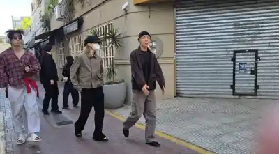 BTS ya camina por Buenos Aires y el ARMY argentino salió a marcarles la cancha a los fanáticos