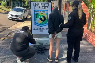 La sorprendieron con las manos en el tendido eléctrico de la Chacra 58