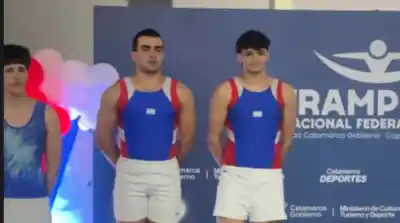 Catamarca ya suma medallas en el Nacional de Gimnasia: los nombres que se subieron a lo más alto
