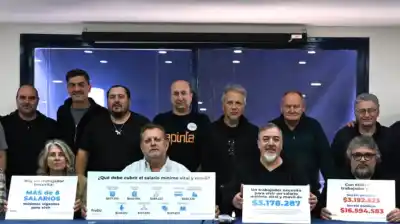 Los gremios más duros calcularon el sueldo mínimo que debería regir: la cifra supera los $3,1 millones