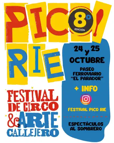 Pico Ríe vuelve con dos días de circo y un desfile que necesita disfraces