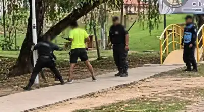 Un hombre armado con un cuchillo desató el alerta: qué cambió en la policía de Salta