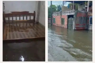 El Paraná ya entra en los barrios del norte y llegan tres buques de la Armada