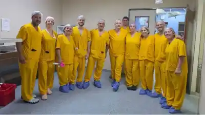 San Juan hizo historia: la cirugía de menos de una hora que salvó a un bebé en gestación