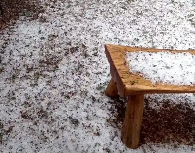 El meteorólogo anticipó qué tamaño tendría el granizo si cae en Bariloche