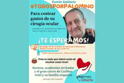 Un vecino de Las Termas necesita una cirugía urgente y la ciudad se moviliza para ayudarlo