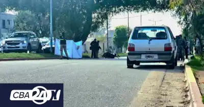 Dobló en una esquina de Argüello Norte y ya no pudo seguir: qué encontró en el camino