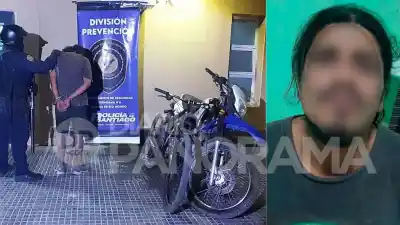 Lo que encontraron en su moto dejó helados a los efectivos y destapó una trama de robos