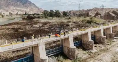 24 compuertas del dique de la Roza: la maniobra que se viene tras las obras