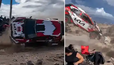 Auto fuera de control en rally terminó en zona de espectadores: el trágico desenlace que obligó a cancelar la competencia