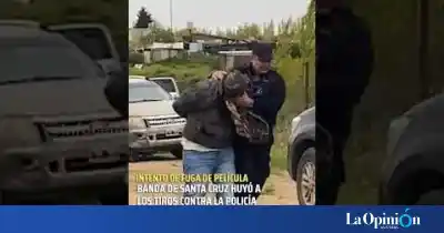 Iban a allanarles la casa, escaparon a los tiros y la Policía los esperó donde no podían salir