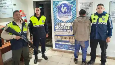 Se escondió en el monte para no caer, pero un detalle lo delató a 300 metros