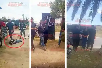 Hicieron tres transferencias por $4.500.000 en un almacén y terminaron a los golpes en la calle