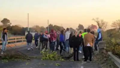 Los Cortes de Rutas en el Sur Tucumano complican el Tráfico